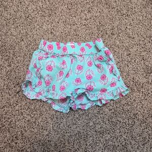 Crewcuts Pink Floral Print Shorts